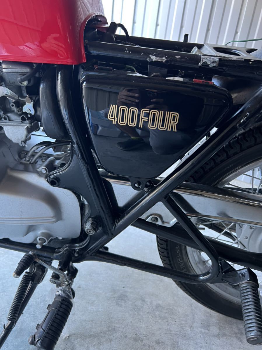 cb400f 408cc ヨンフォア 部品取り 書無し パーツのストックなどに 
