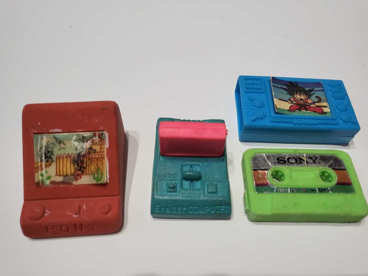 1円〜 激レア ファミコン ゲームウォッチ 当時物 消しゴム レア まとめ 