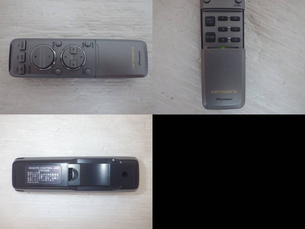 PTM-732 Carrozzeria カロッツェリア DEX-P01Ⅱ DEQ-P01Ⅱ オーディオ+