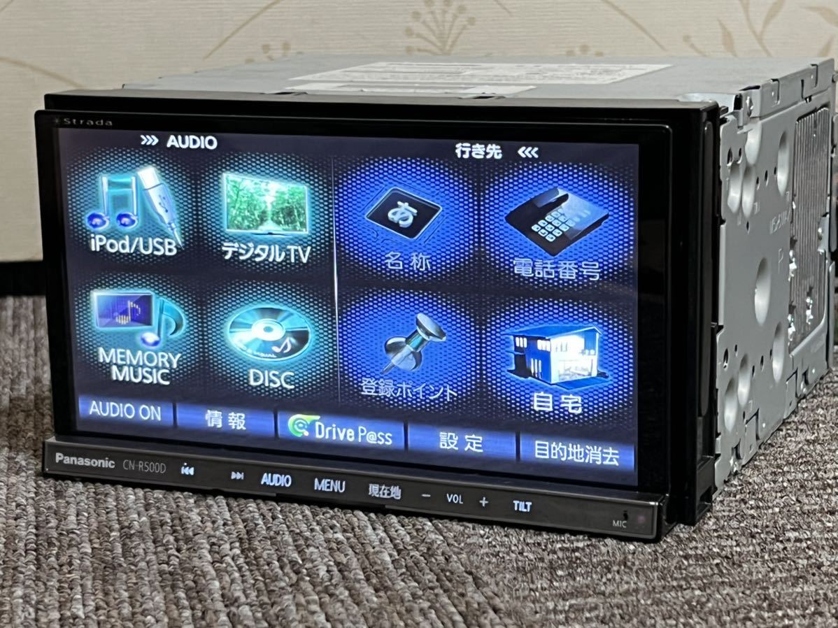 パナソニック CN-R500D1 ストラーダ Bluetooth HDMI ナビ Panasonic パナソニック ストラーダ CN-R500D1 CN-R500D Rシリーズ