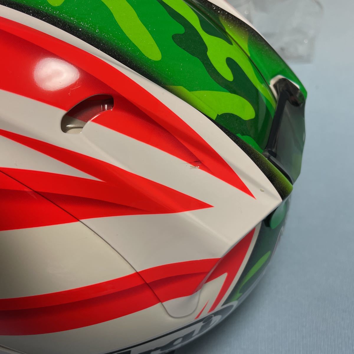 Arai RX-7x ヘイデン レプリカ M 57-58 オプションシールド付 Arai RX-7x ヘイデン レプリカ M 57-58 オプションシールド付