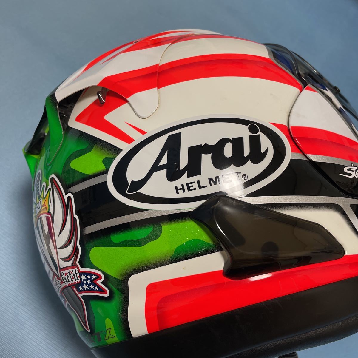 Arai RX-7x ヘイデン レプリカ M 57-58 オプションシールド付 Arai RX-7x ヘイデン レプリカ M 57-58 オプションシールド付