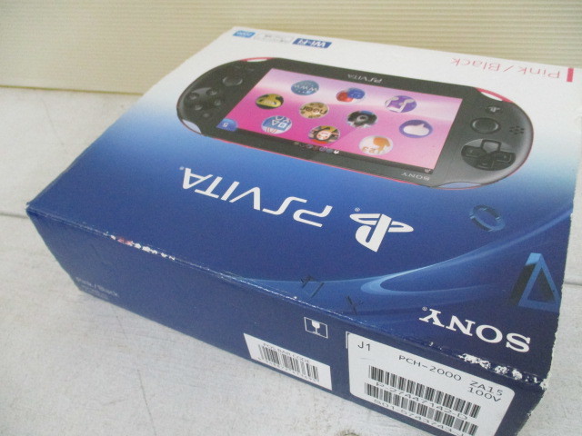 G9139 PlayStation Vita Wi-Fiモデル ピンク/ブラック (PCH-2000ZA15 