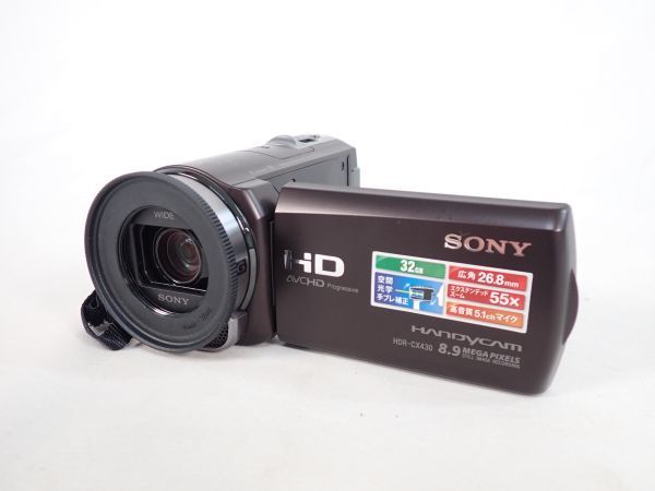  SONY ソニー HDR-CX430V デジタル ビデオカメラ ハンディカム バッテリー 箱 充電コード付き(ソニー)｜売買されたオークション情報、yahooの商品情報をアーカイブ公開 - オークファン ソニー