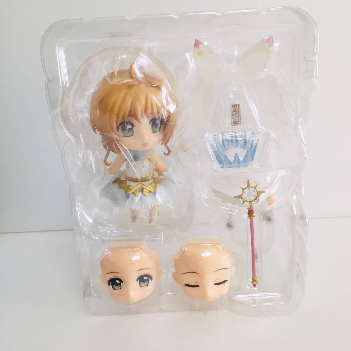 ねんどろいど カードキャプターさくら クリアカード　木之本桜 CLEAR Ver. / 友枝中学校制服Ver. セット