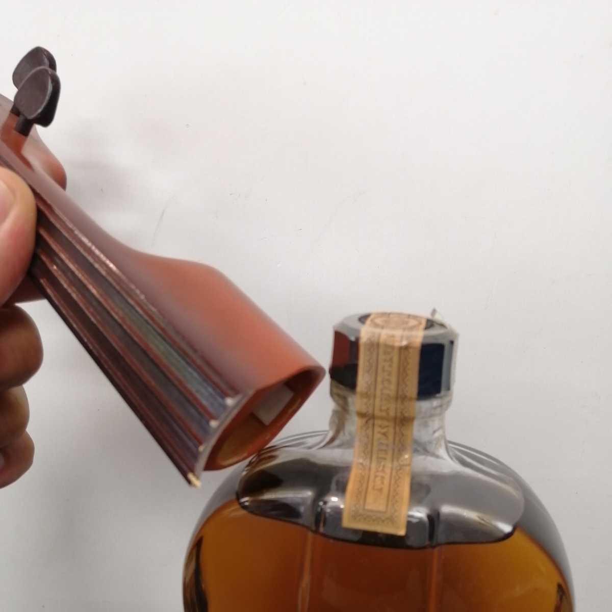希少 未開栓 サントリー ウイスキー バイオリン型ボトル 700ml 楽器