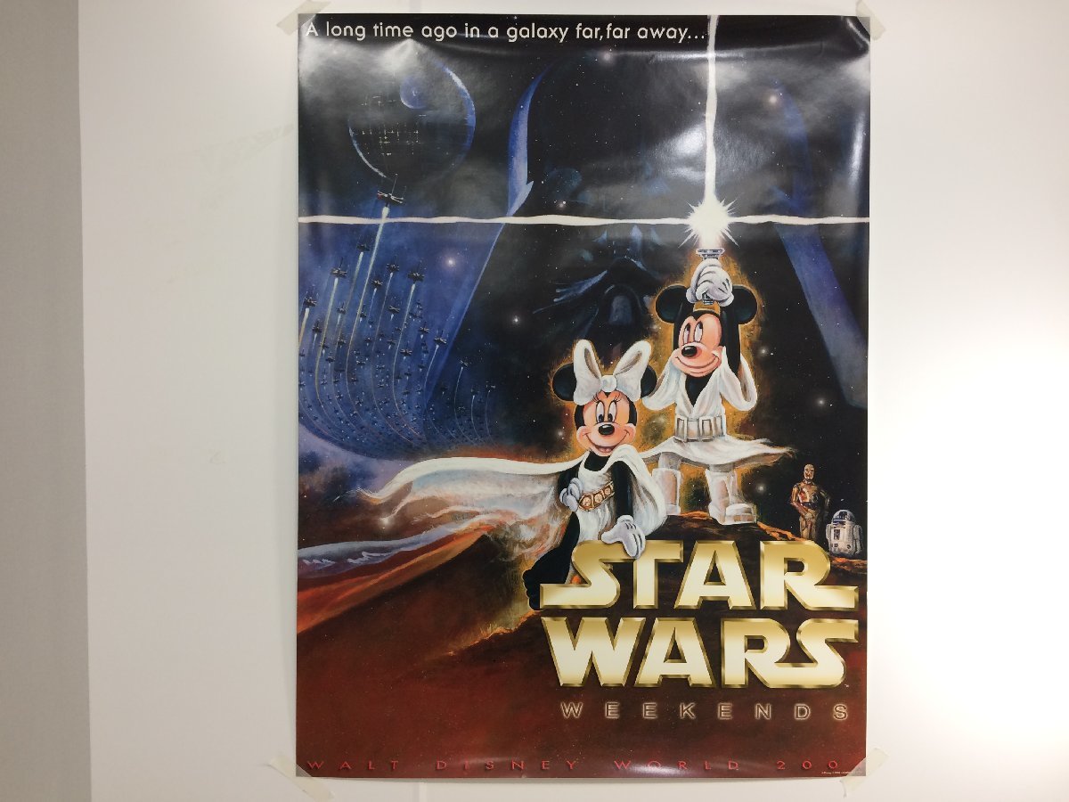 ディズニー スターウォーズ ウィークエンド 2004 限定 ポスター