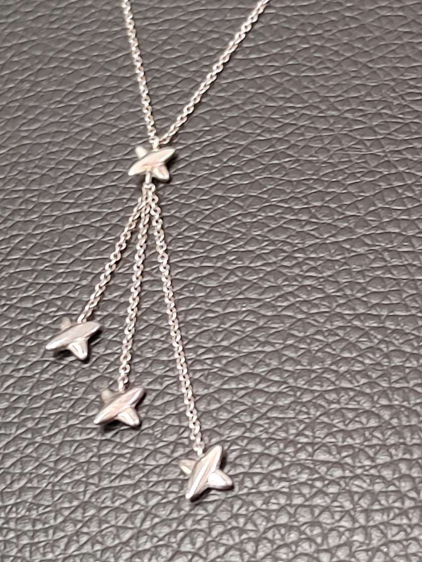 8867 ☆ 美品 ☆ TIFFANY ティファニー ネックレス SV925 チェーン41.5
