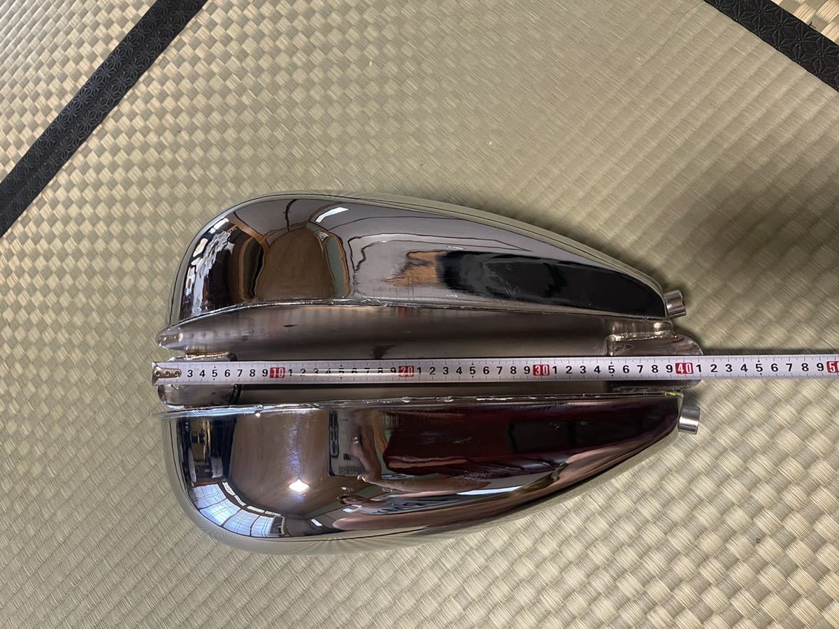 ハイトンネル 汎用鍍金 ピーナッツタンク XS650 W650 SR400 GB TX