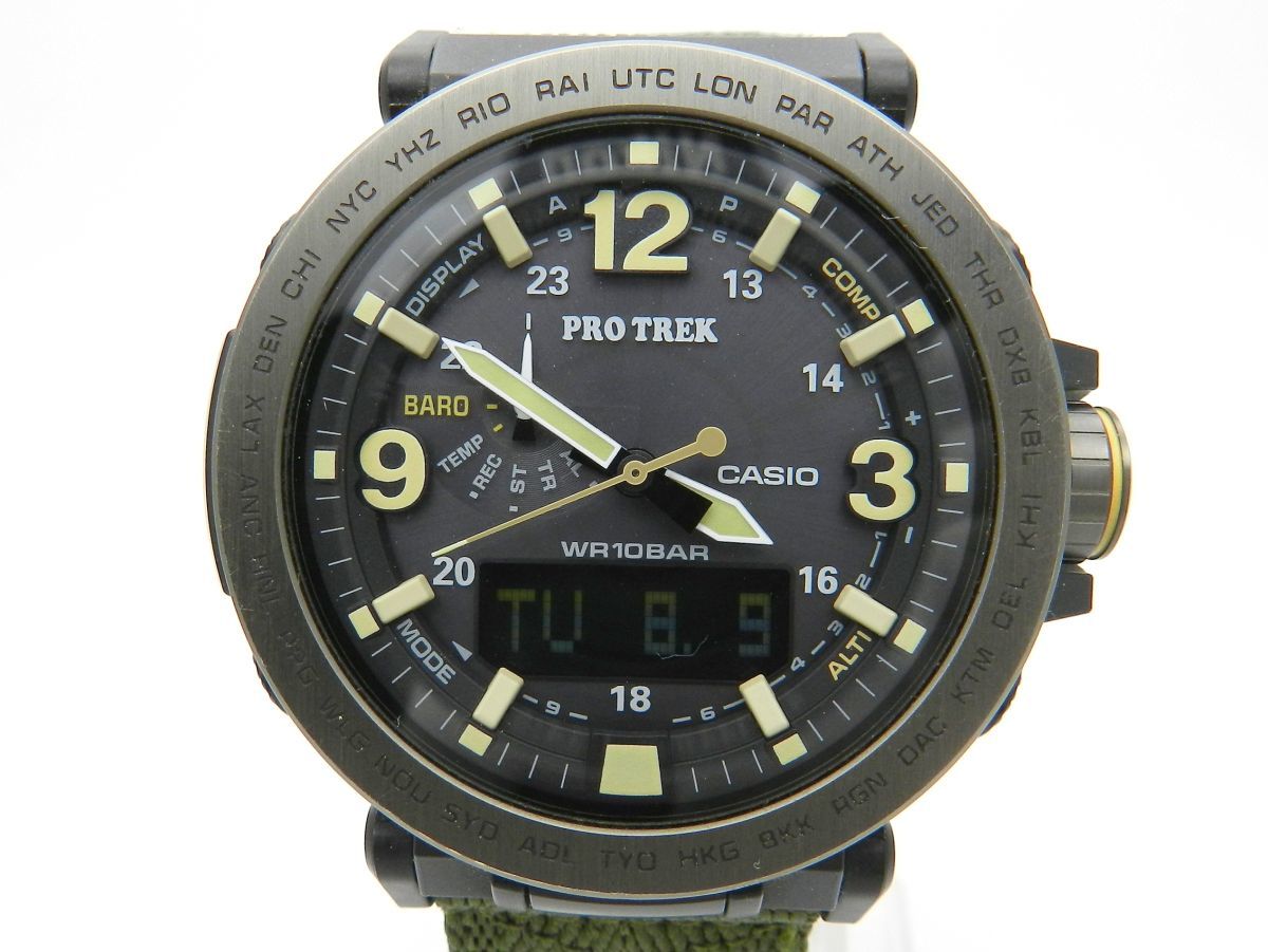 1000円スタート 腕時計 CASIO カシオ PRO TREK プロトレック 5497 PRG 