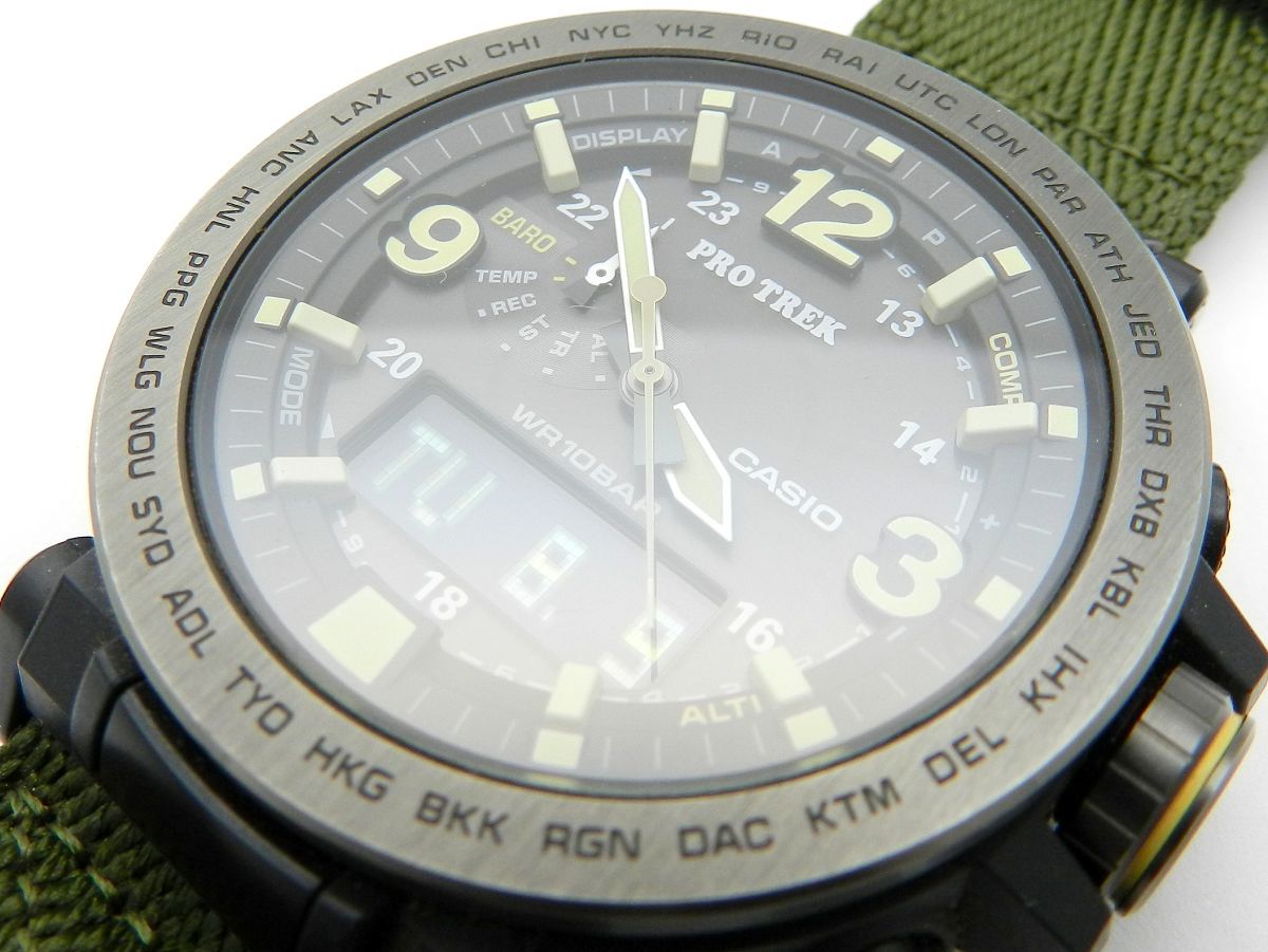 1000円スタート 腕時計 CASIO カシオ PRO TREK プロトレック 5497 PRG 