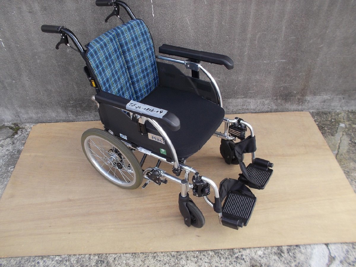 車椅子 ミキ MIKI モジュPitta 介助式 多機能型 ③ - メルカリ 自走式 
