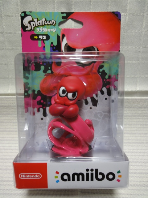 トゥーン amiibo ピンク マリオ たこ amiibo タコガール スプラ