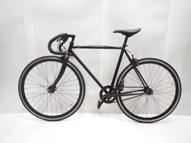 DINER ピストバイク CARTEL BIKES AVENUE ブラック フルクロモリ SizeM 