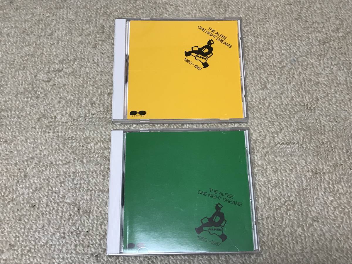 HOT，人気】 CD THE ALFEE ONE NIGHT DREAMS 1983-1987 SPECIAL LIVE