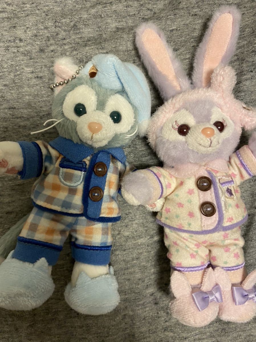 美品 ぬいぐるみバッジ TDS ディズニーシー ステラ・ルー ジェラトーニ