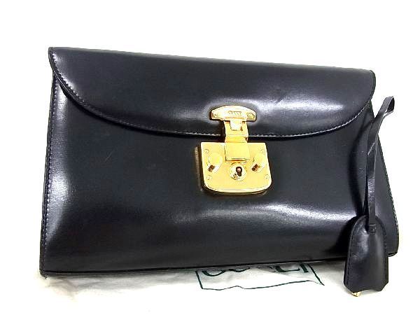 赤字超特価，大人気 1円 GUCCI グッチ 004 33 0465 レザー クラッチバッグ セカンドバッグ 手持ちかばん メンズ ブラック系 AC1928スN(セカンドバッグ)｜売買されたオークション情報、yahooの商品情報をアーカイブ公開 - セカンドバッグ