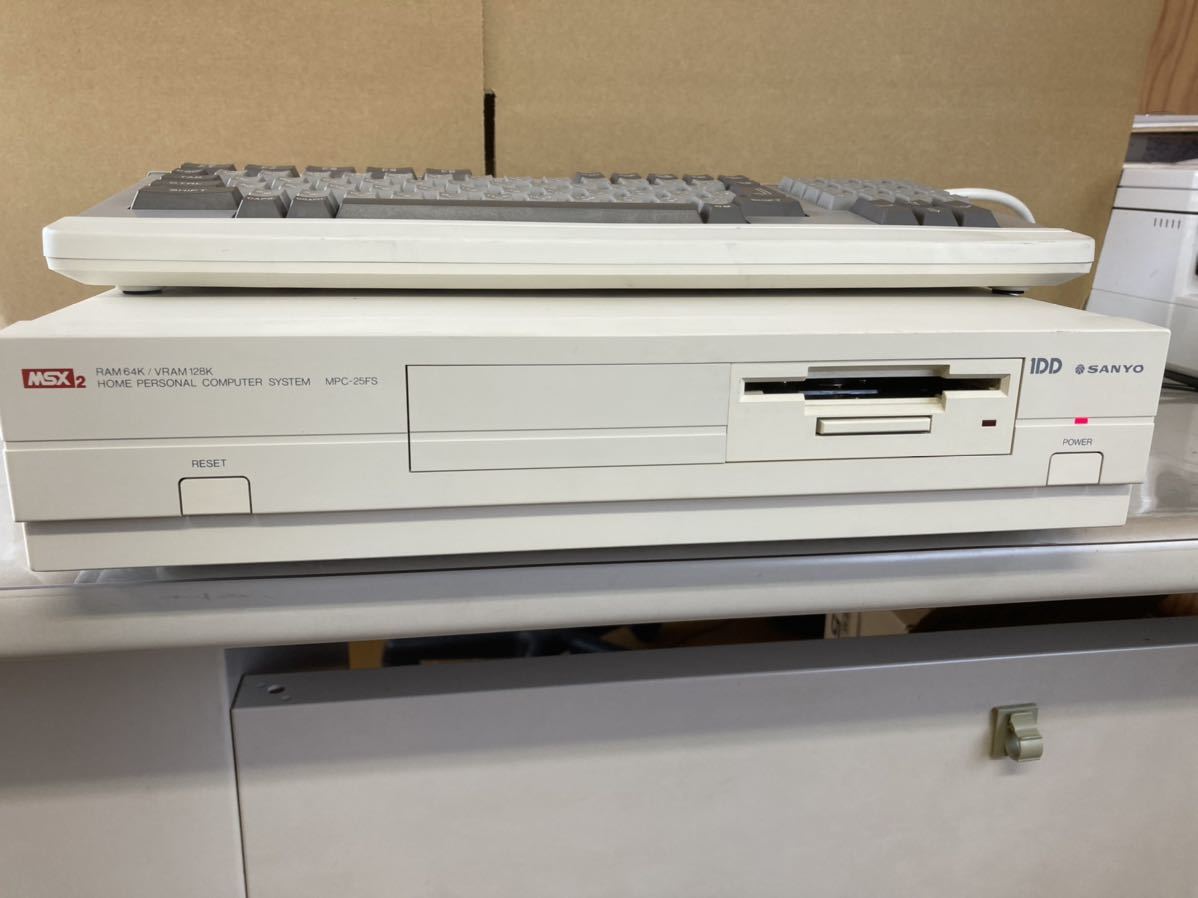 yz SANYO MPC-25FS 旧型PC MSX2 25FS ジャンク(MSX)｜売買された 
