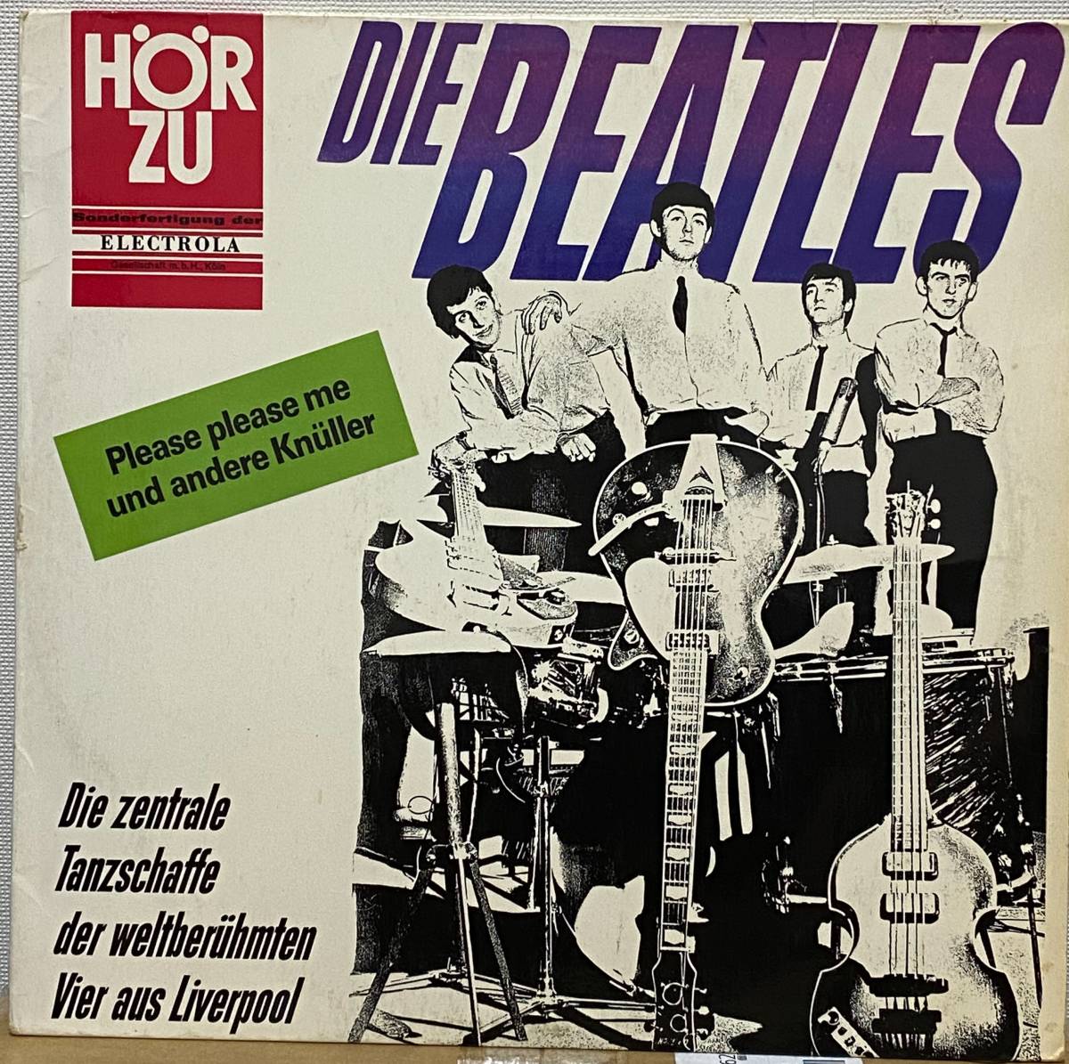 数量限定，本物保証 THE BEATLES/DIE BEATLES Die beruhmten Vier aus Liverpool/Germany盤 LP STEREO/SHZE117 No.155(その他)｜売買されたオークション情報、yahooの商品情報をアーカイブ公開 - オークファン B