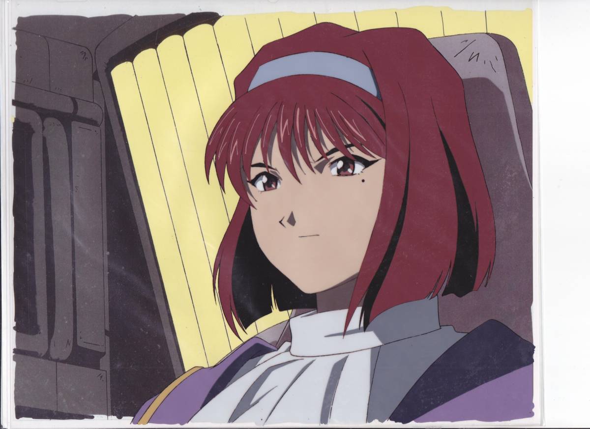 2)サクラ大戦(TV)セル画 神崎すみれ(背景コピー)