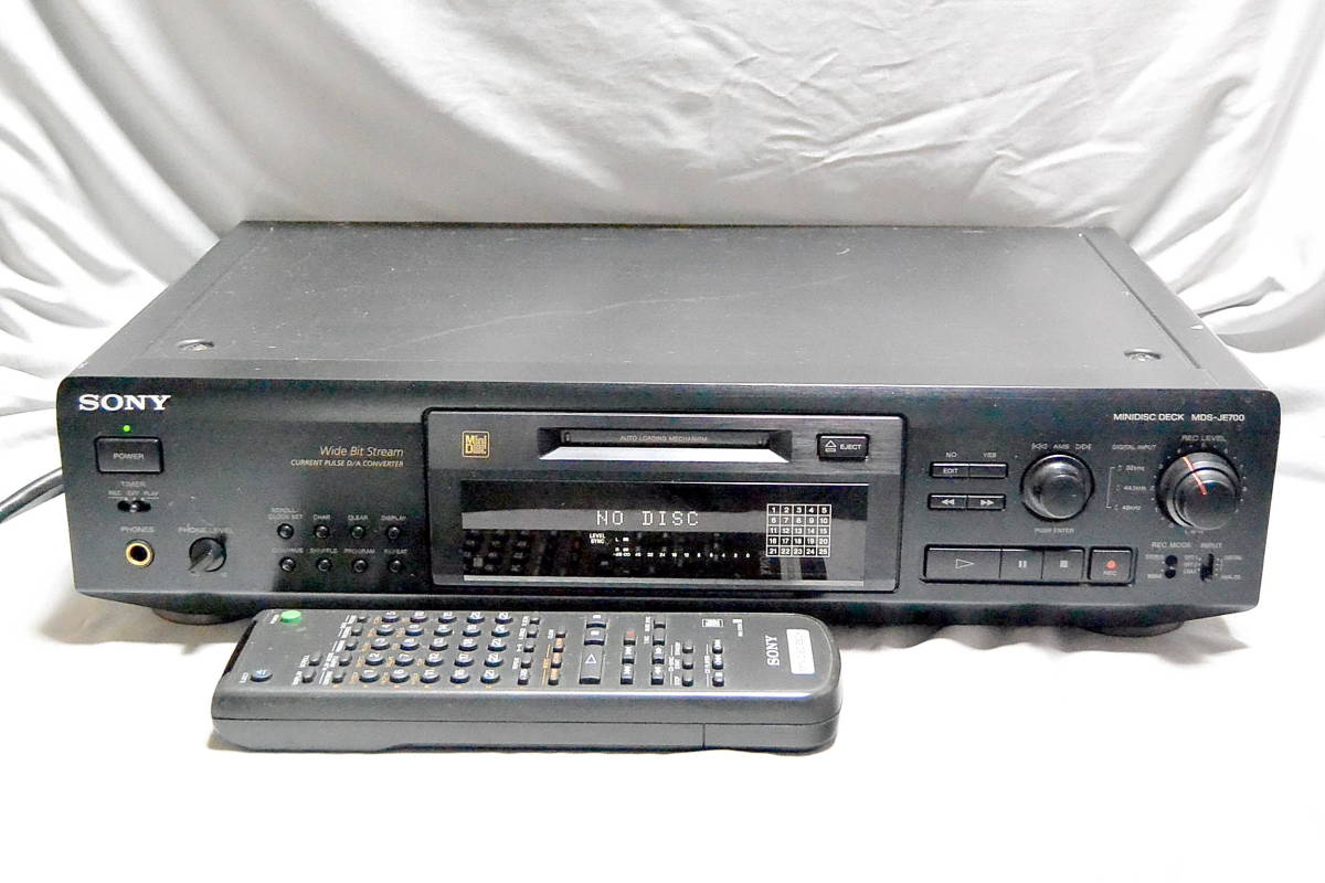 SONY ソニー MDS-JE700 MDデッキ 【公式通販】