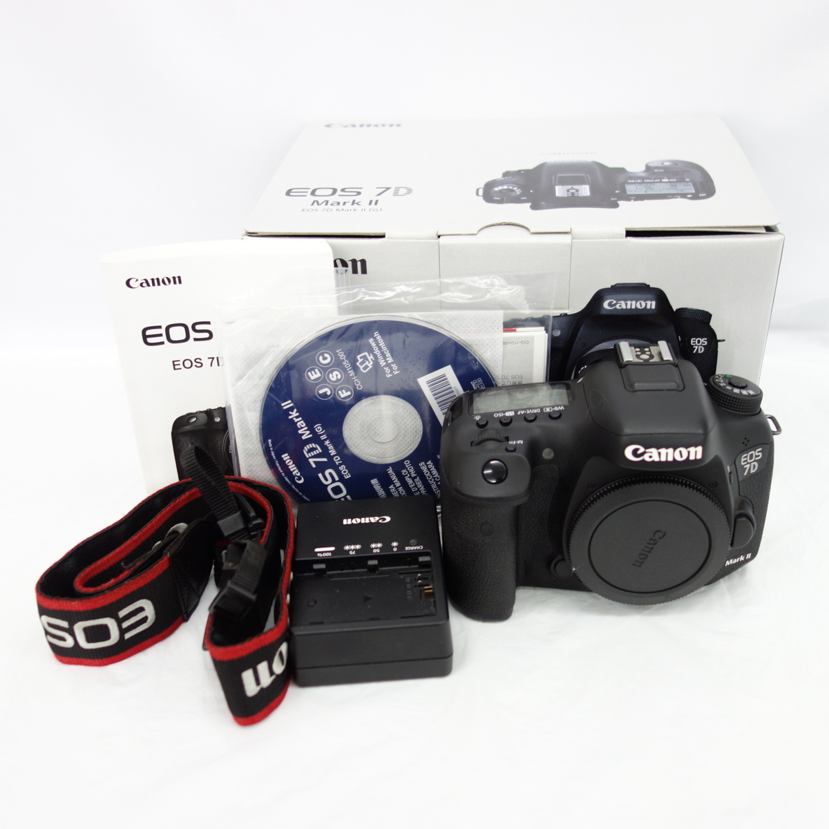 Canon EOS 7D Mark II シャッター約1万回 7D Mark EOS 説明書・元箱付 2020万画素 Videomaker Canon/キャノン EOS 7D
