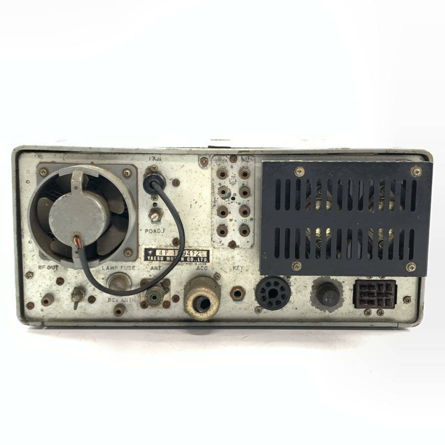 YAESU FT-101BS SSB トランシーバー 改造100W 11Pプラグ付き◇ジャンク