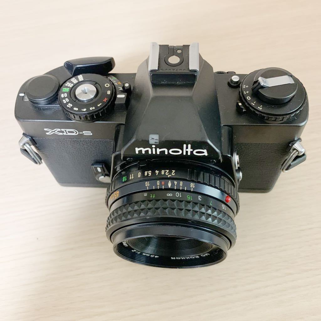完動品ミノルタ Minolta XD-S MD 50mm F1.4 Minolta XD-S Black