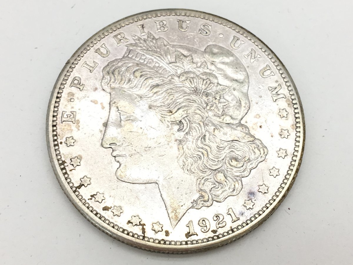 アメリカ合衆国 1921年 モルガンダラー 1ドル 銀貨 約26.7g【sw0807330