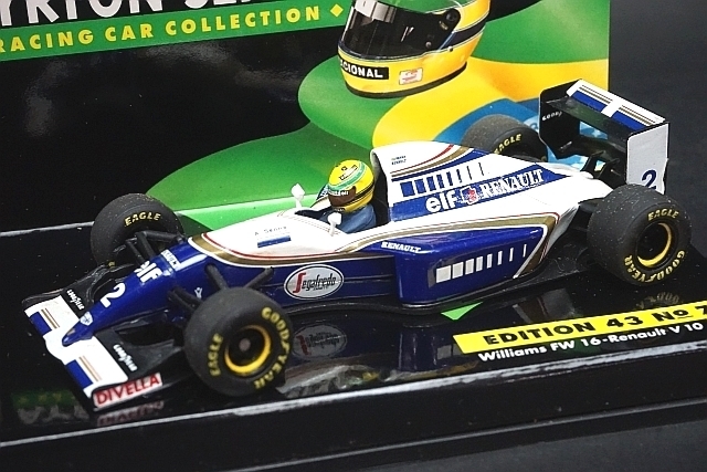 ミニチャンプス PMA LANG 1/43 WILLIAMS ウィリアムズ FW 16 ルノー