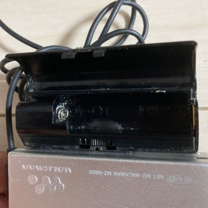 SONY RECORDING MD walkman MZ-N920 本体 動作品 リモコン ガム電池