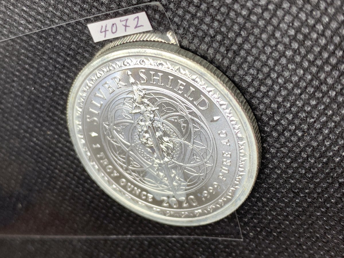 31.1グラム (新品) アメリカ「自由を与えよ。然らずんば死を」純銀 1