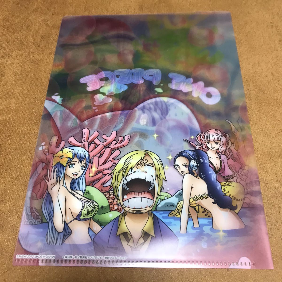 ONE PIECE展 2012 名場面メモ帳2冊 & ミニクリアファイル セット 