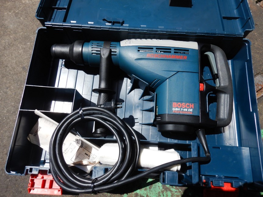 即決税込中古程度良ボッシュSDSMAX軸ハンマドリルGBH7-46DEコンクリート最大45mm穴あけ ハツリ切替式