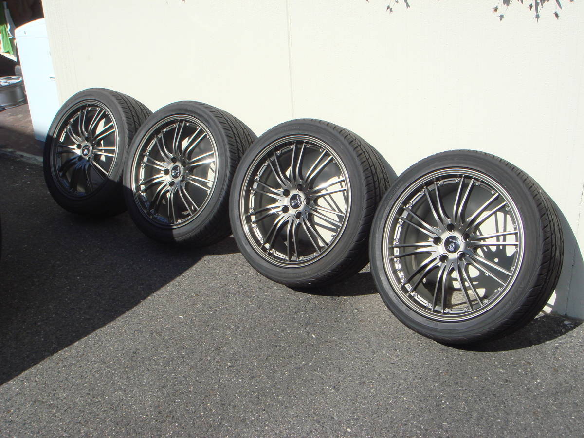 ホイール極上 リメイク済み バリ山245/40-19 ヴェルファイア 