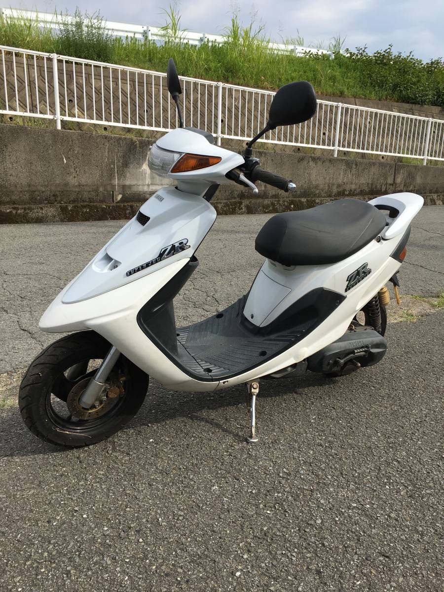 ヤマハ スーパージョグZR SA13J 書類付実働ベース車 和歌山〜 YAMAHA