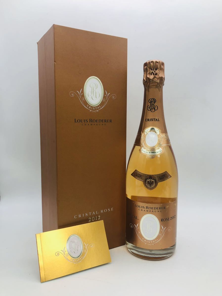 未開栓】LOUIS ROEDERER ルイ・ロデレール クリスタル ロゼ 2012