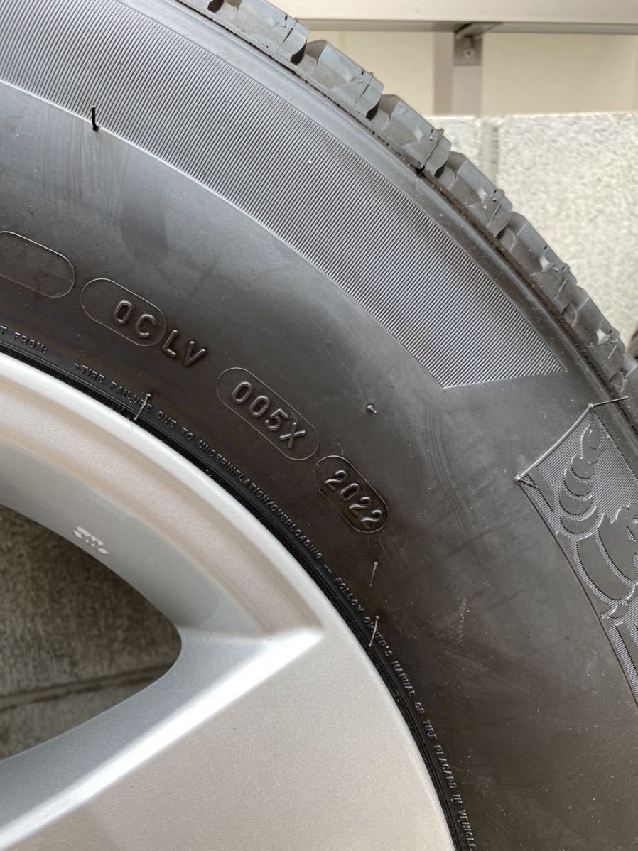 新車外し〉プラド150 後期 TX 純正17インチホイール・タイヤセット 7.5 