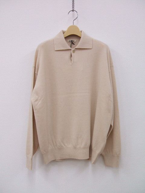 赤字超特価，セール 2-0822T&infin; AURALEE BABY CASHMERE KNIT POLO タグ付 サイズ4 カシミヤ100％ セーター ニット 21AW ピンク オーラリー F88495(Lサイズ)｜売買されたオークション情報、yahooの商品情報をアーカイブ公開 - オ Lサイズ