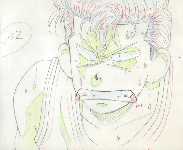 スラムダンク　セル画 Aセル画 原画 SLAM DUNK（スラムダンク） 1CUT5枚セット其の952