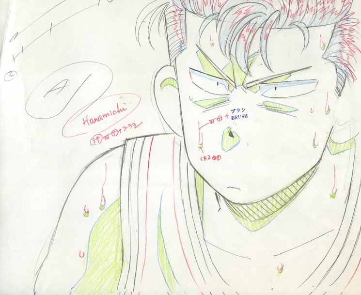 Aセル画 原画 SLAM DUNK（スラムダンク） 1CUT5枚セット其の952