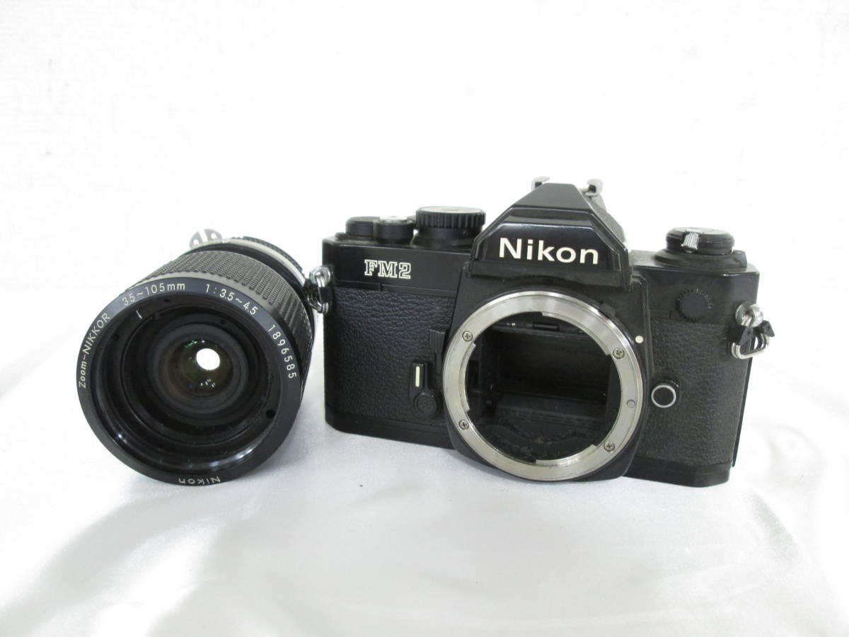 ⑦ Nikon FM2 Zoom NIKKOR 35〜105mm 1:3.5〜4.5 0008160601 Nikon 35