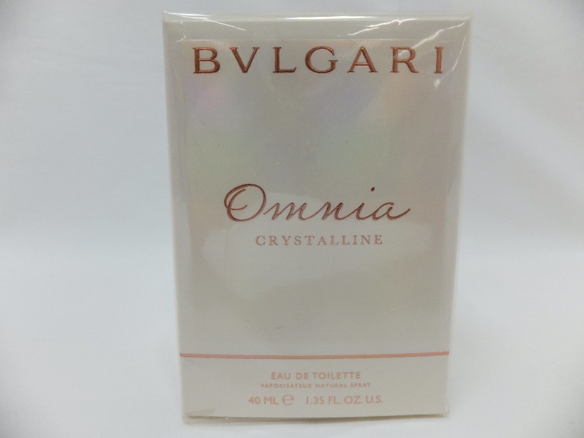 数量限定，定番人気 ‡【未開封品】BVLGARI/ブルガリ Omnia CRYSTALLINE 