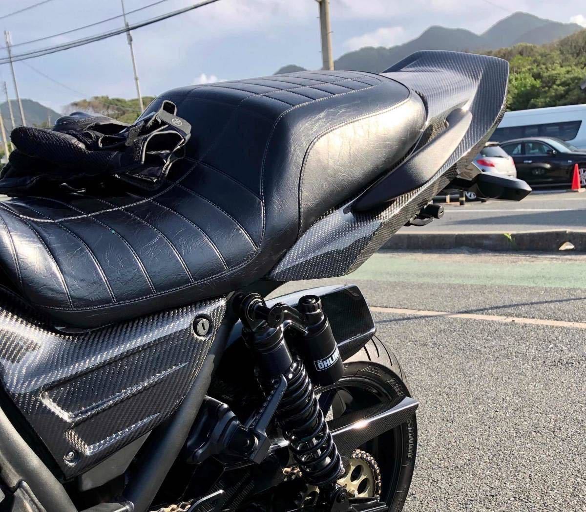 VERTIA 希少Z900RS!! 綾織りカーボン製 アンダーカウル ☆ステー付 