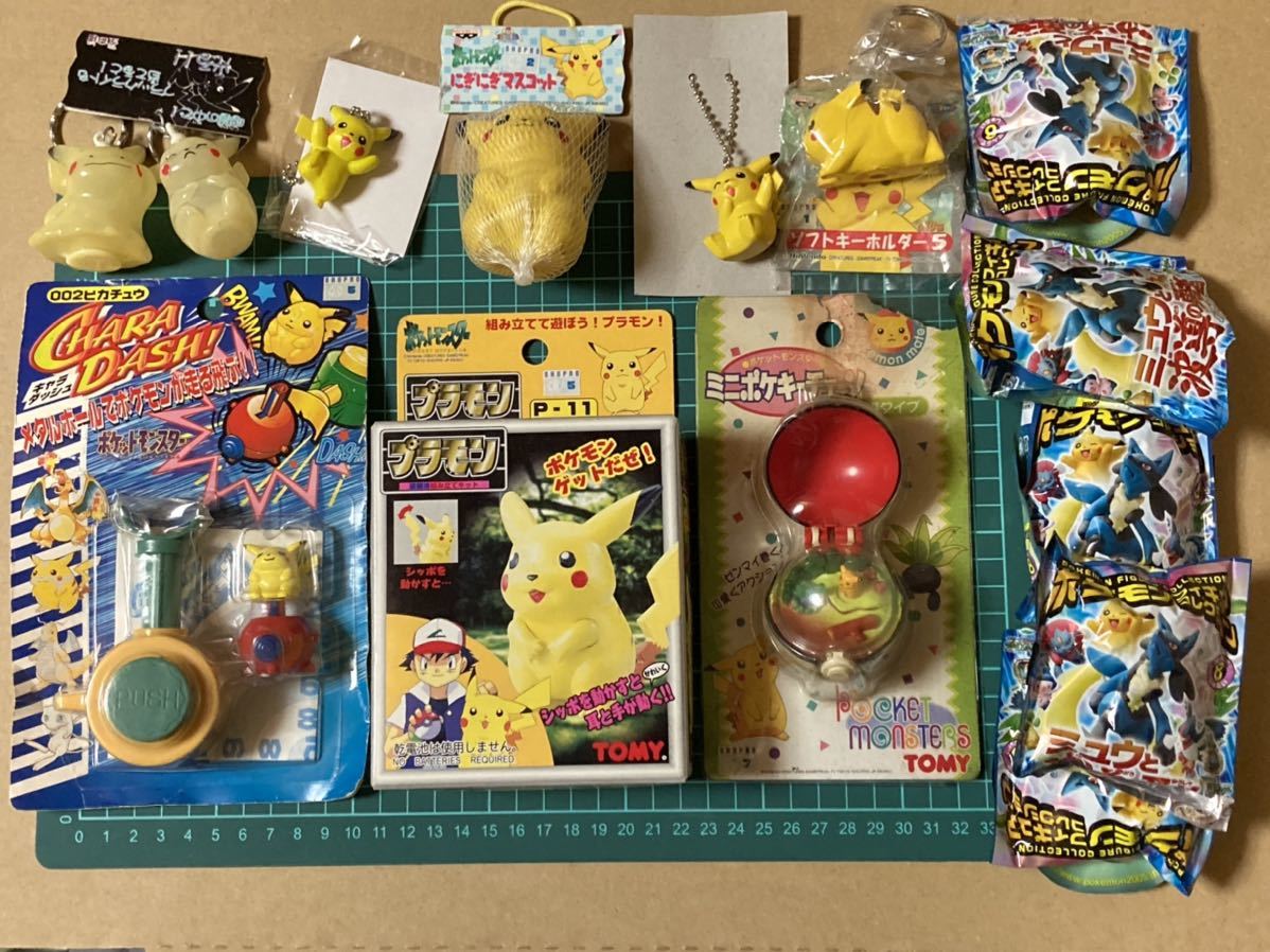 ◇プラモン・トミー TOMY『ポケットモンスター』P-11 ピカチュウ 他 