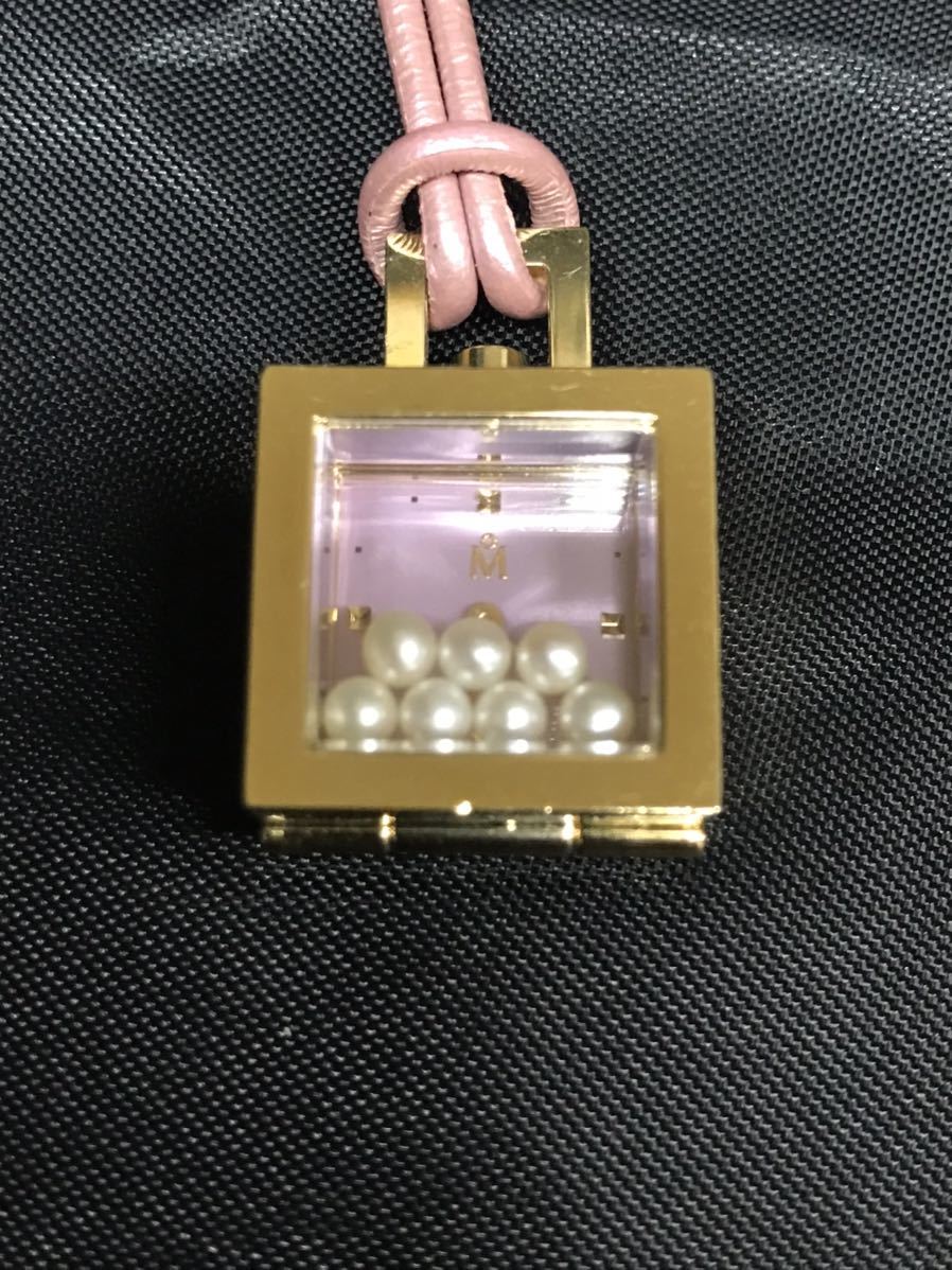 MIKIMOTO ミキモト ペンダントウォッチ 時計 7粒パール ネックレス型