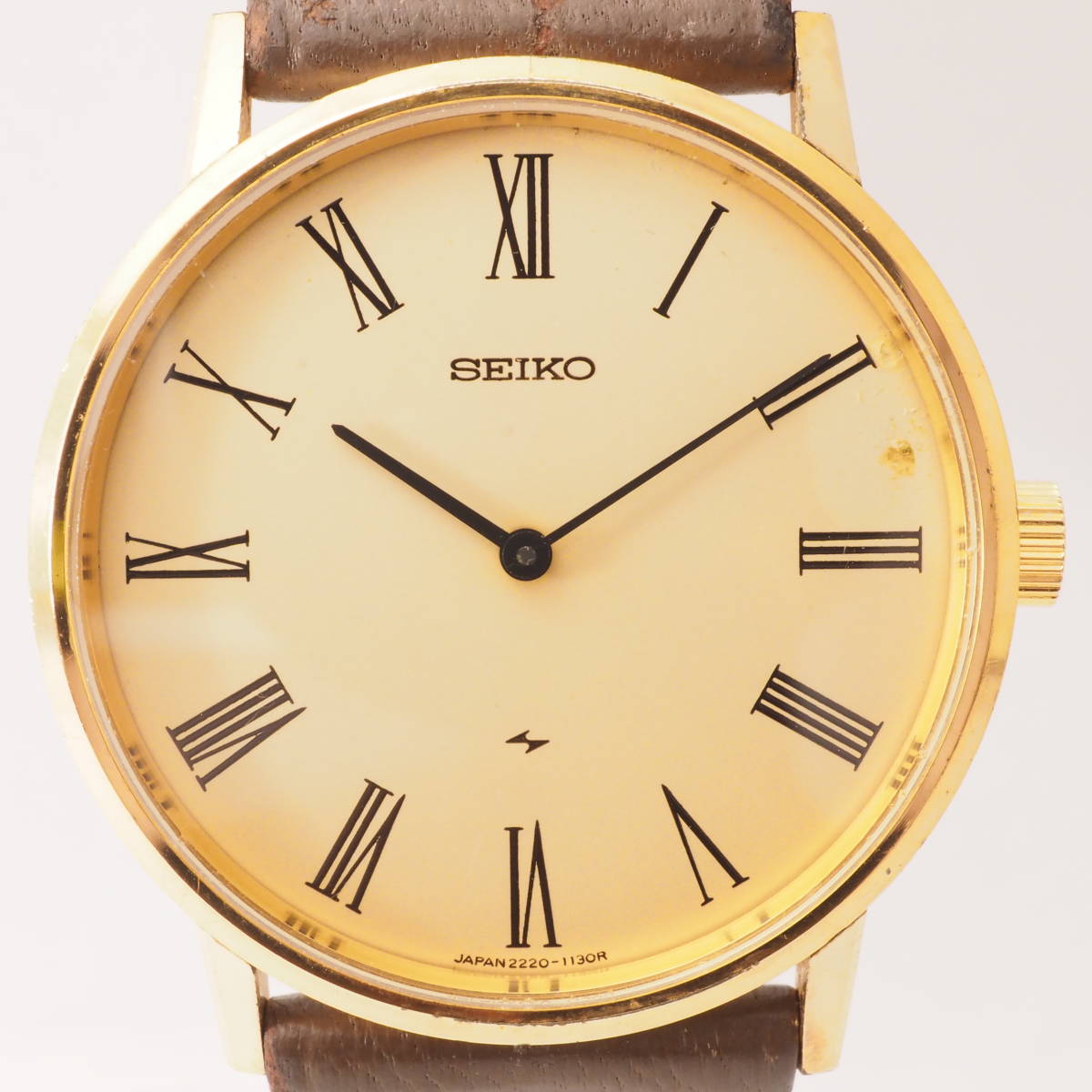 セイコー シャリオ 2220-0430 ハイビート SEIKO - 雪目 77年製⁄美品 