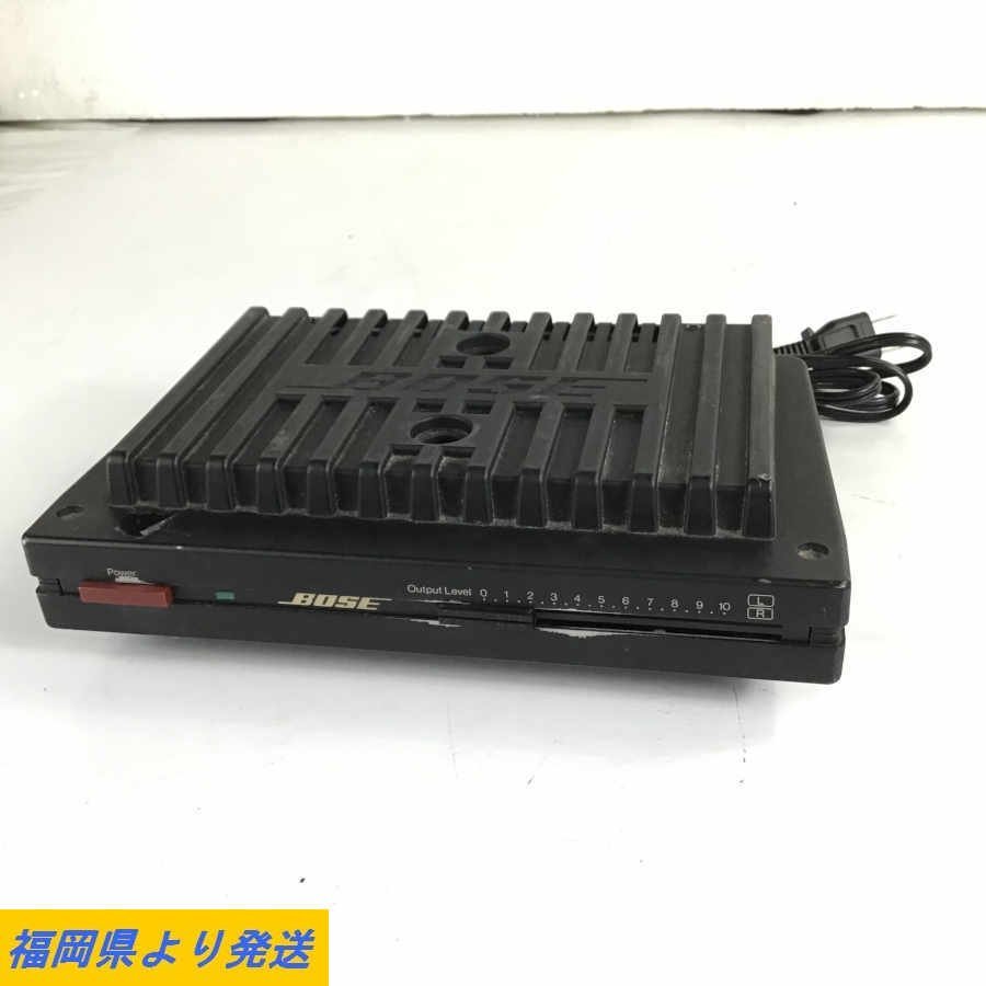 BOSE 1705Ⅱ パワーアンプ 入出力確認済 ※電源ボタン難有◇ジャンク品