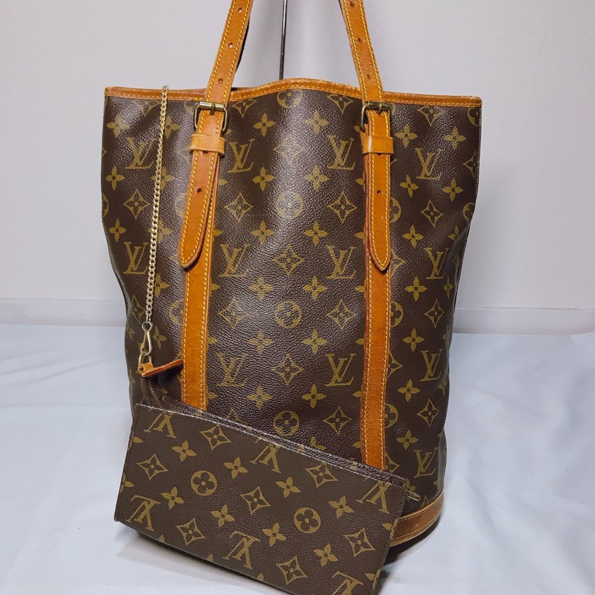 LOUIS VUITTON モノグラム バケットGM バック ルイヴィトン LV ポーチ 