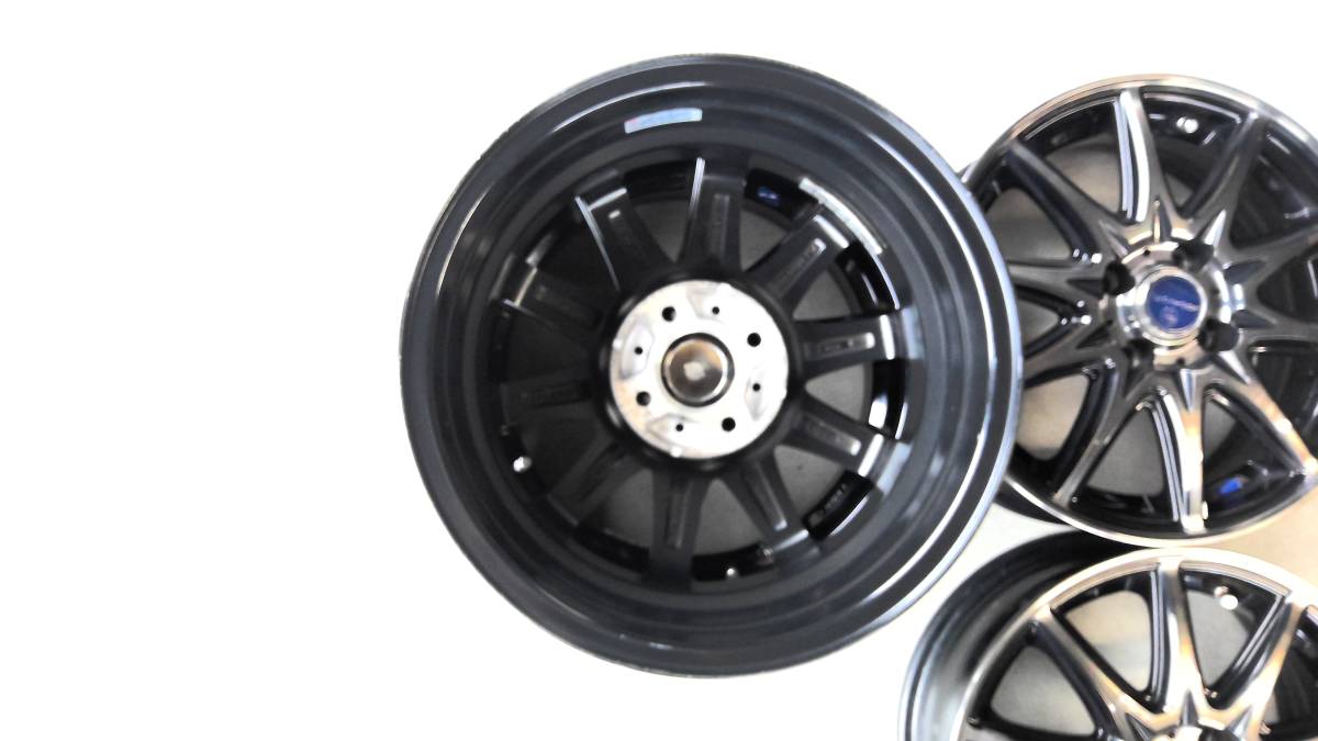 ☆★SMACK　ENKEI　5.5Jx15　＋40　PCD100　4H　アルミホイール　4本セット　中古品★☆